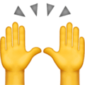 Raised Hands Emoji